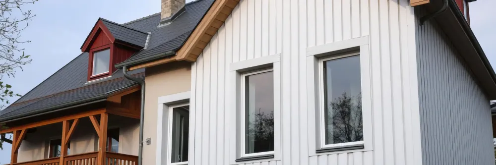 Bardage zinc à Guénin